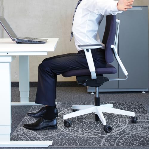 image for AiBOB Chair Mat for Carpeted Floors, Premium Quality Hard Material, Of