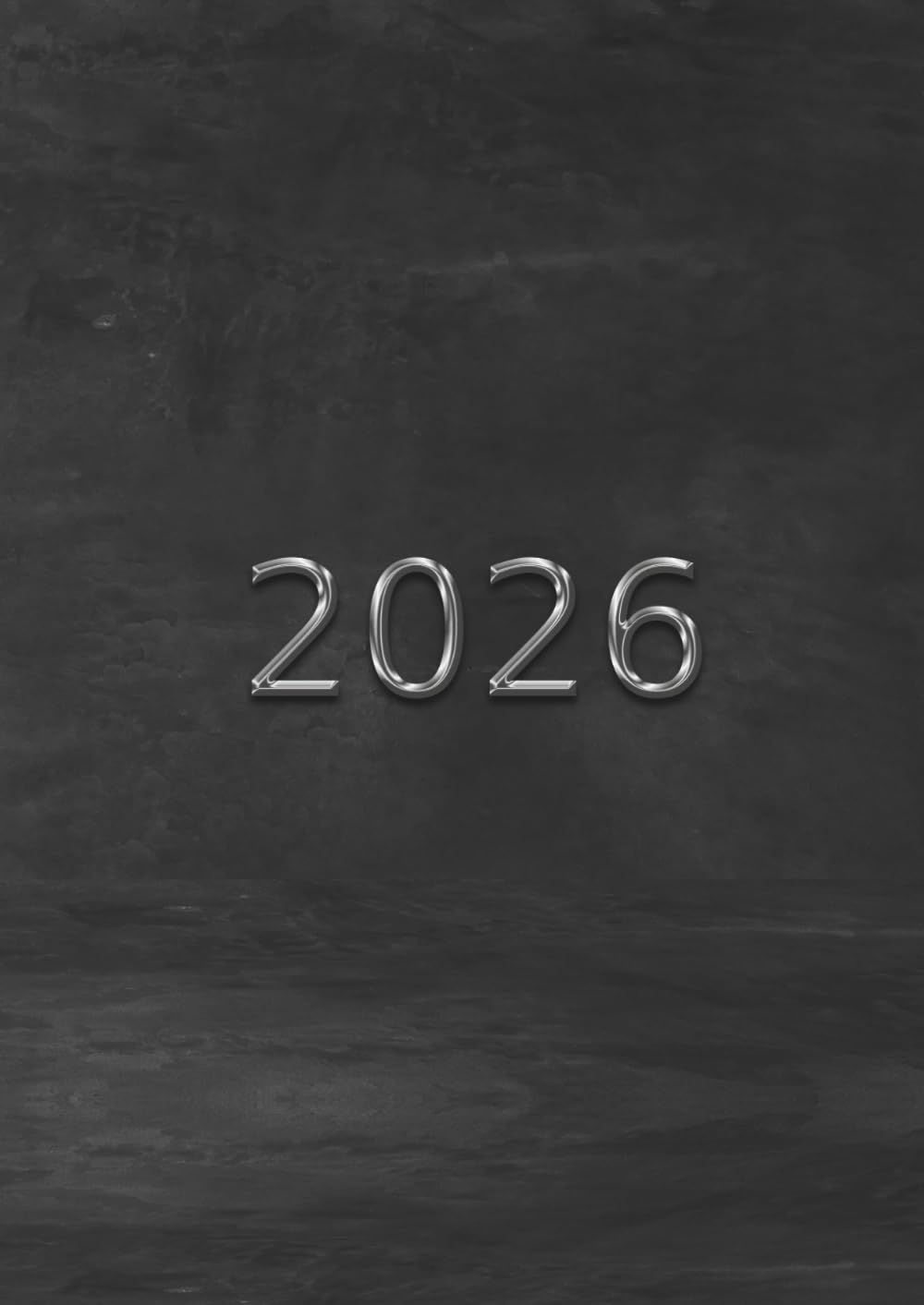 2026: A4 Kalenderbuch 1 Tag 1 Seite | Großer XXL Kalender 394 Seiten | auch Samstag und Sonntag | geeignet als Terminplaner | Tagebuch | Notizbuch | Studienplaner | Praxisplaner | Cover Schwarz