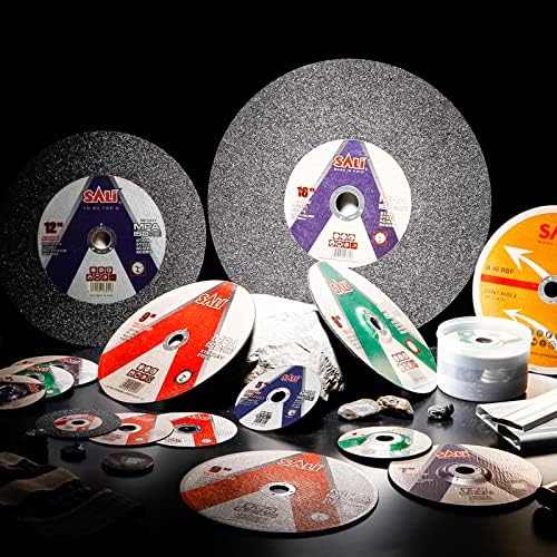 SALI 52 Pack Cut Off Wheel 4 1/2 Inch Cutting Wheels 4-1/2\" x 3/64\" x 7/8\" for Metal & Stainless Steel, Angle Grinder Cutting Wheel,Cutting Discs Aggressive Cutting