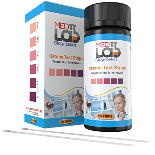 Ketone Strips Keto Test(150 ct) for Ketone Urine Testing. Ketosis Test Strips for Keto Diet, Paleo, Ketogenic, Atkins, Low Carb Diet
