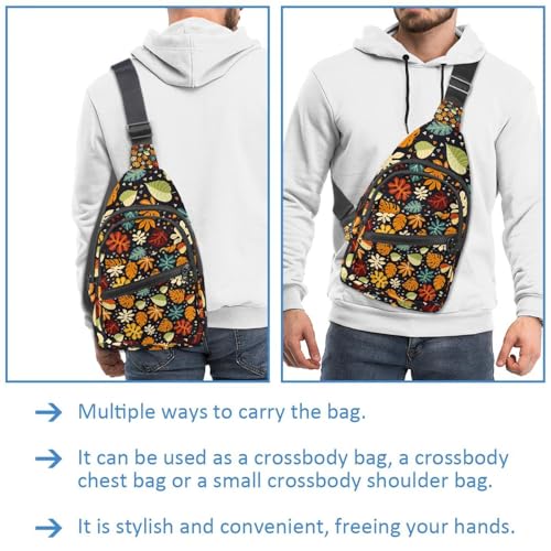 Bandolera cruzada compacta para mantener tus manos libres en viajes 2