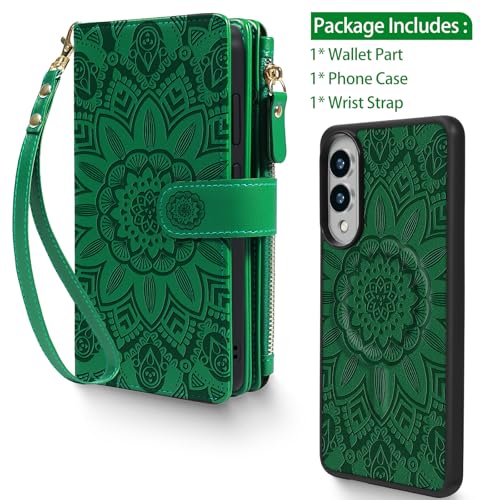 Funda cartera magnética 2 en 1 Samsung S25 Edge Magsafe RFID 6