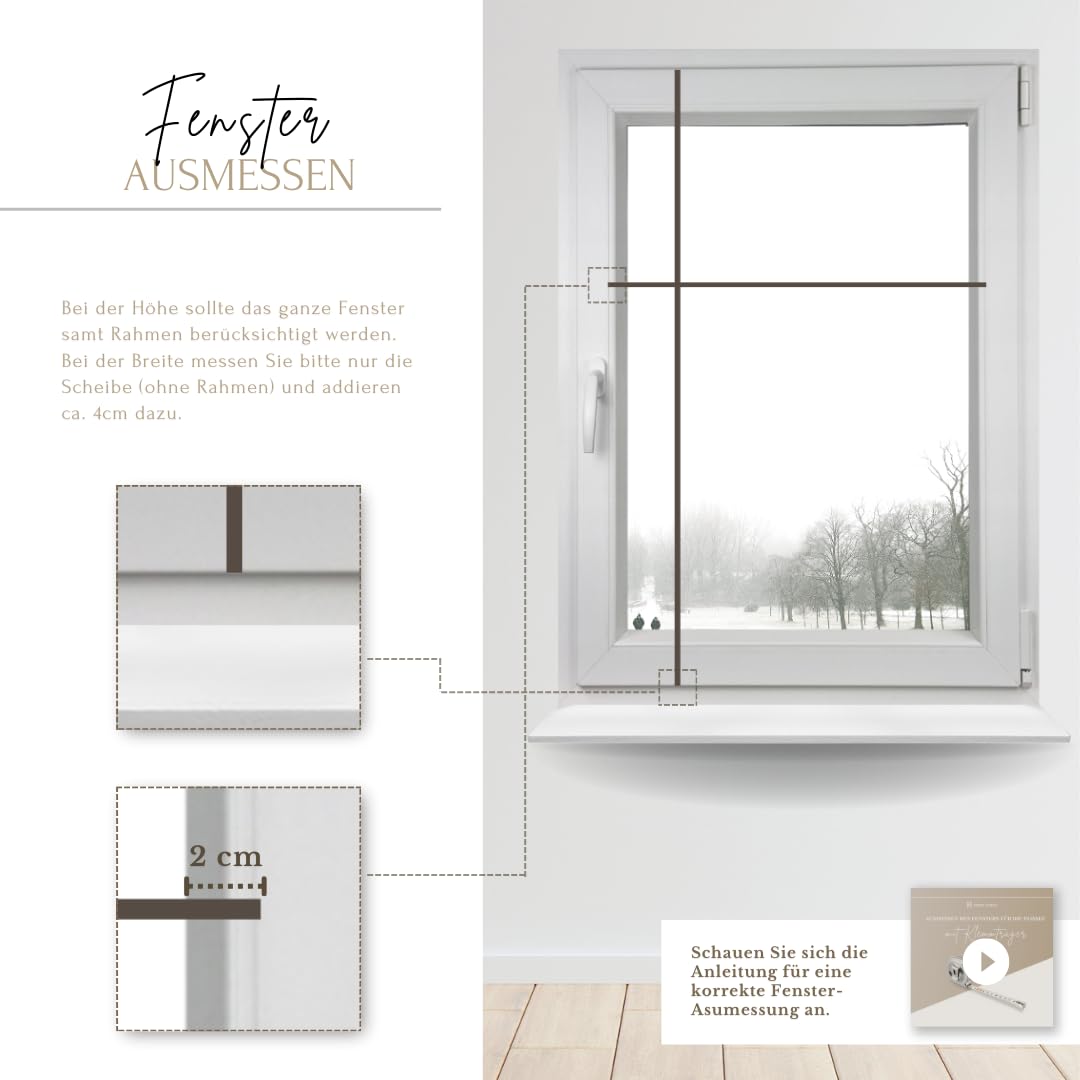 Home-Vision Premium Faltrollo Plissee ohne Bohren mit Klemmfix Lichtdurchlässig Rollo innen (Weiß B60 x H120cm) Easyfix Klemmträger Verdunklung Blickdicht Sonnenschutz Jalousie für Fenster & Tür