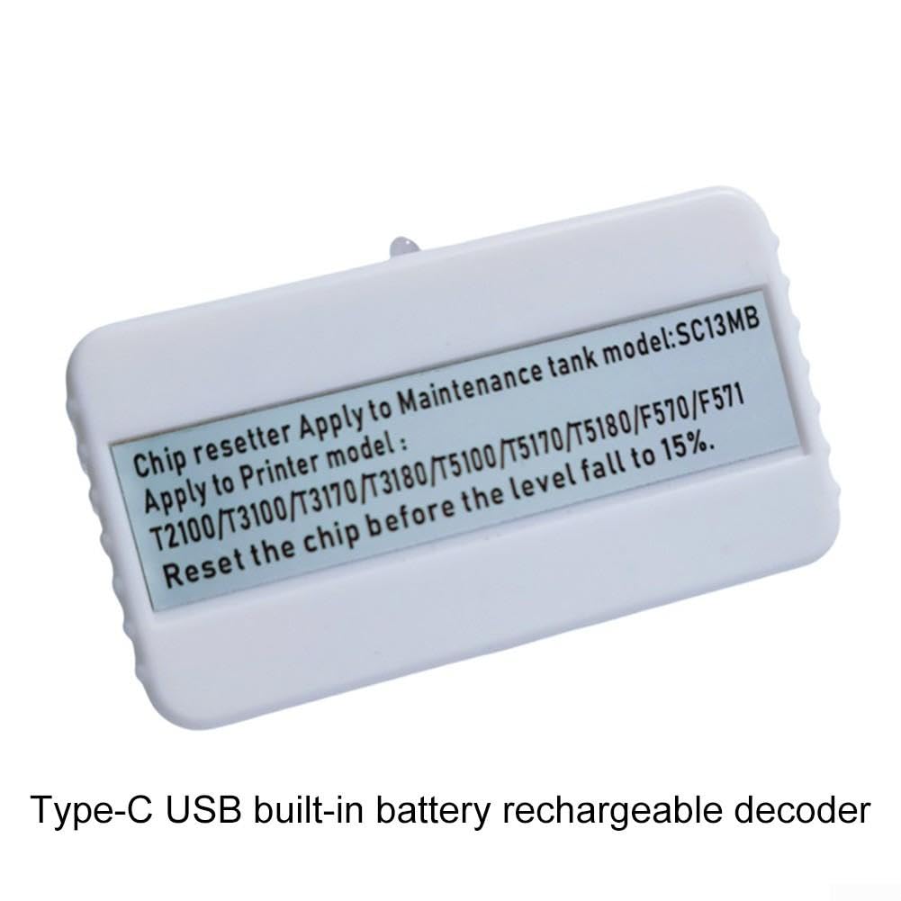 Resetter Chip T5180N Ricarica Vasca per inchiostro Esausto Resetter