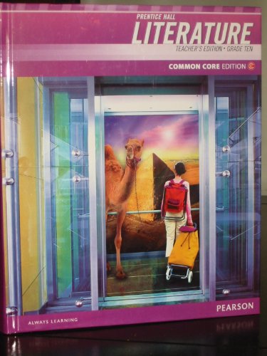 Prentice Hall Literature Teacher's Edition Grade 10 Common Core Edition
