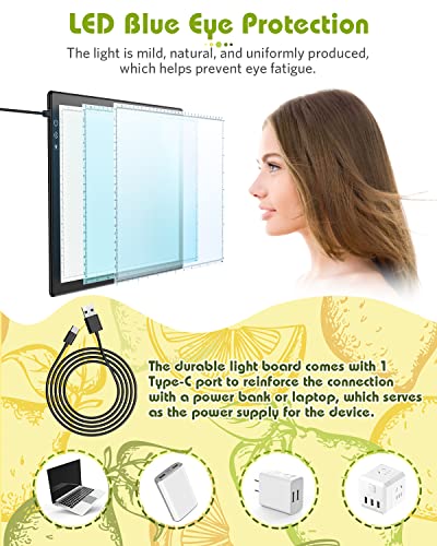 Kacola KBT00023 A4 Light Pad For Diamond Painting thumb #1