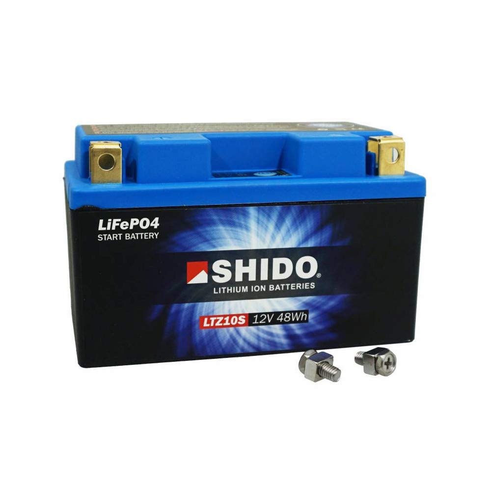 SHIDO LTZ10S LION -S- Batería de ion de litio, color azul