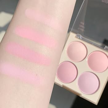 ※[最終値下げ]【新品未使用】チーク♡２点セット Amazon | UNYOKE 4色チーク、すっぴん美白、ヌードメイク、ナチュラル