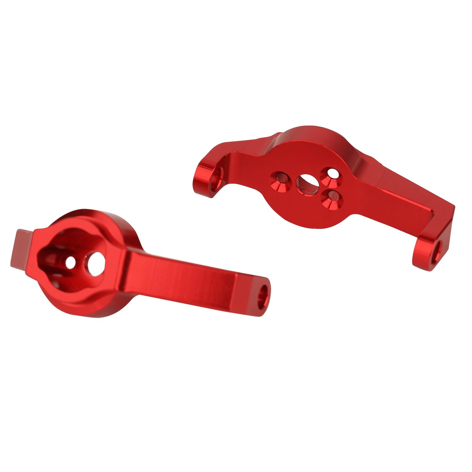 RZXYLRCMetal Aluminum Caster Blocks Protal Housing Drive C-Hubs Carrier for 1/10 TRX4 TRX6 RC Crawler Car Upgrades Refit Parts (Front C-Hub Carrier)