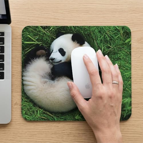 Image of Premium Non-Slip Mouse Pad | Smooth Surface for Optical & Laser Mice | Anti-Skid Rubber Base | Office, Home & Gaming | Scenic Night Print