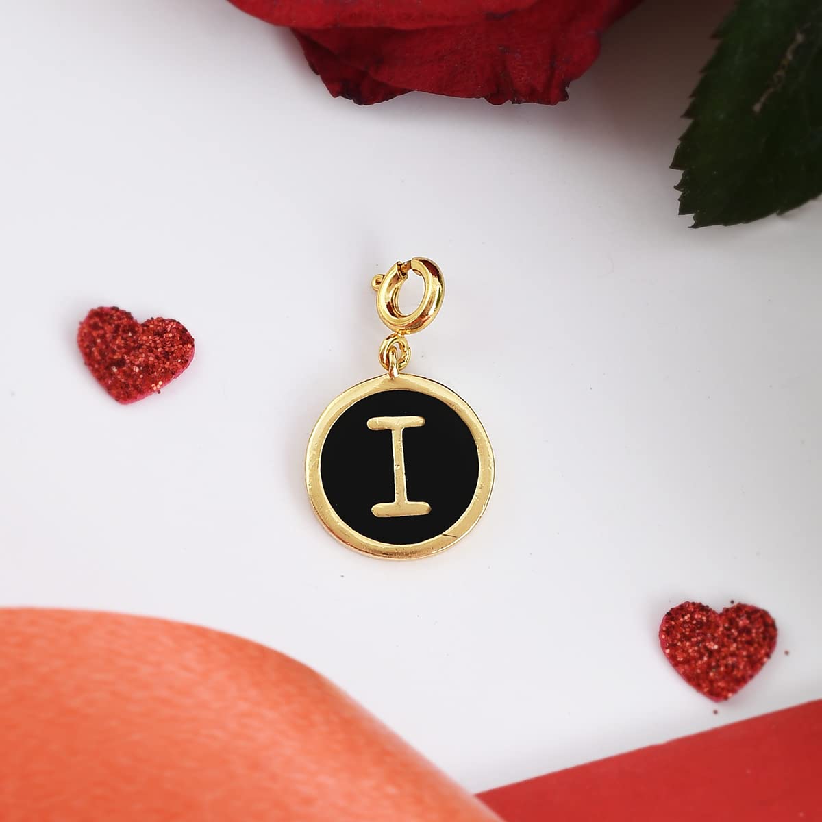 Alphabet I Enamel Charm - Collection