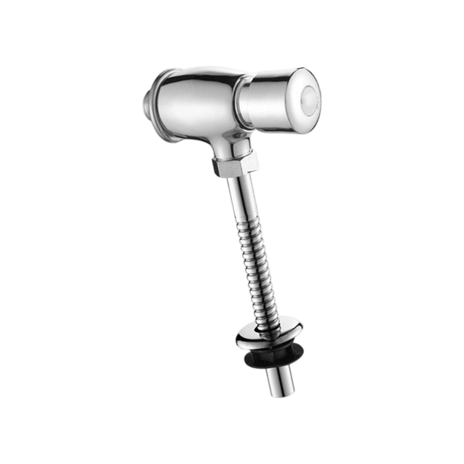 Fromceo B Manual Press Styles Push Urinal Flush Adapter Easy Installation Heavy Type Urinal Flush Adapter Water Flows Control Manual Press Type