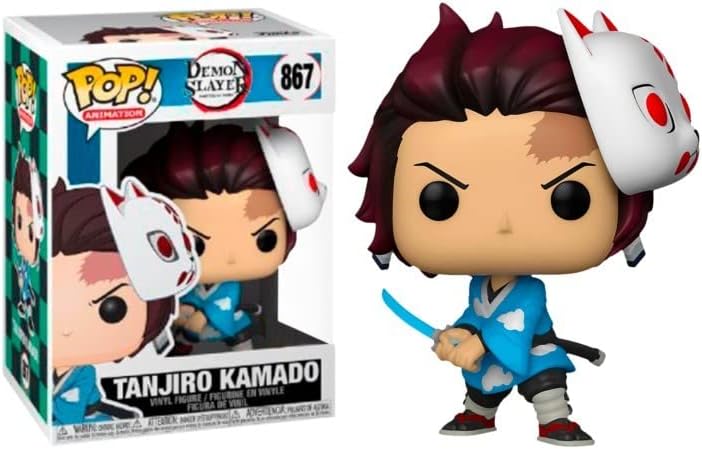 Pop! Animation #867 Demon Slayer PVC Tanjiro Kamado with Mask