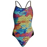 Funkita Badeanzug Mädchen Celtic Pride mit verkleinertem Rückenausschnitt, Kinder Größen:176