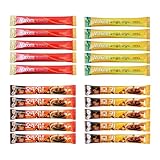 Korean Instant Coffee Variety Sample Pack, 20 Sticks (Maxim Mocha, Maxim Original, Rose Bud Mocha, Rose Bud Original)