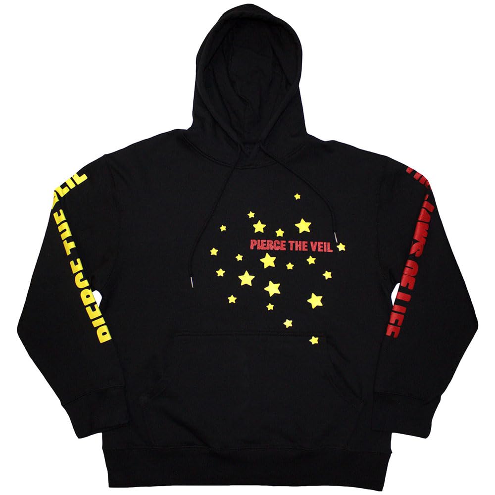 Rock Off officially licensed products Pierce The Veil Jaws Of Life Pullover Hoodie XL Black