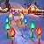 Jumbo C9 Christmas Pathway Lights Outdoor - 2 Pack Total 17 Feet 10 LED C9 Walkway Light, Multicolor Bulb Holiday Pathway Light with Marker Stakes, Christmas Lights Outdoor Decorations for Lawn Yard