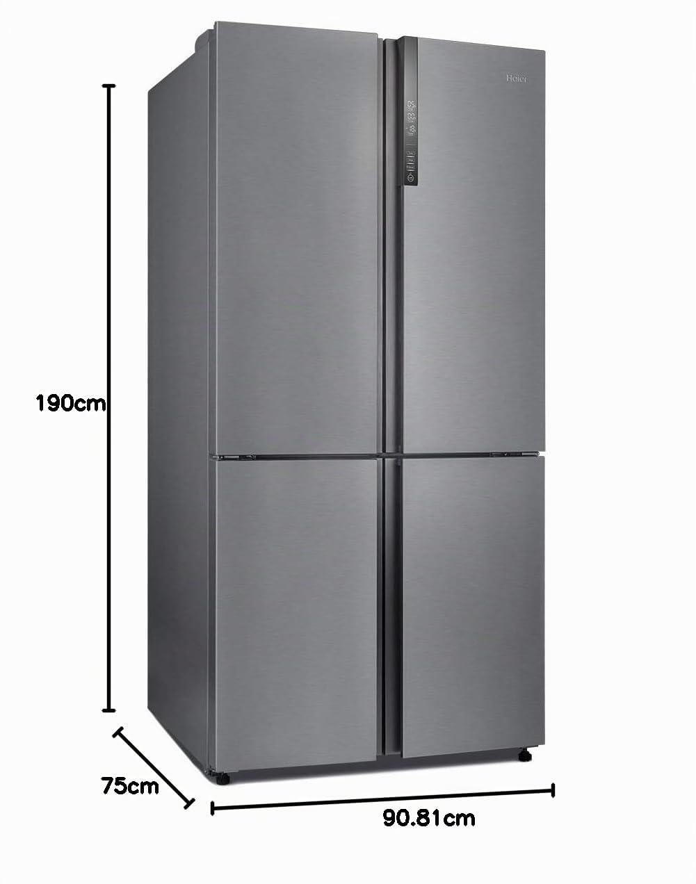 Haier HTF-610DM7, Frigorifero Cube 4 Porte, Libera installazione, ABT luce UV antibatterica