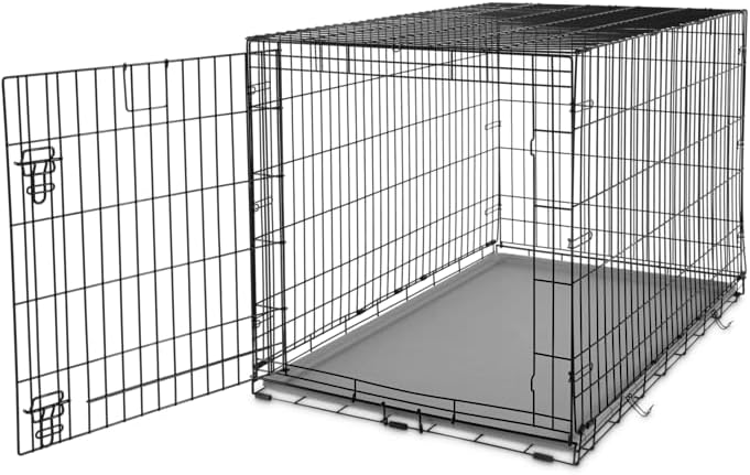 EveryYay by Petco 1-Door Dog Crate XX-Large 48" L X 30.1" W X 32.6" H Black: No Handles
