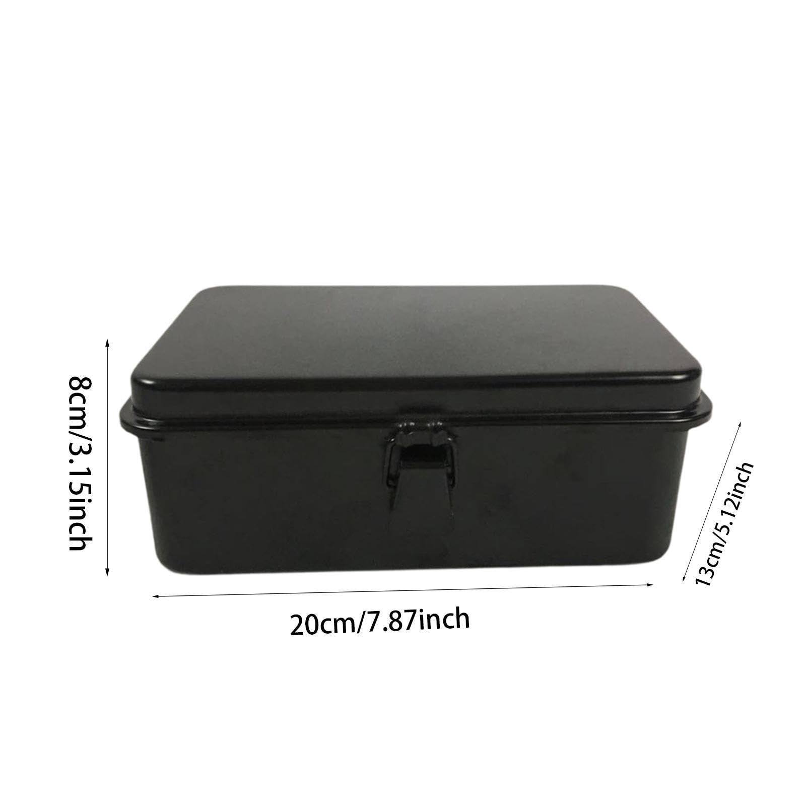 Amazon.co.jp: ヴィンテージ金属製ボックス - インテリア収納用品, 黒
