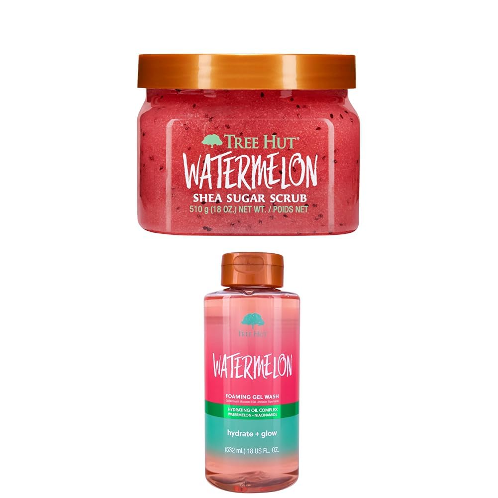 Watermelon Scrub & Gel Wash Bundle