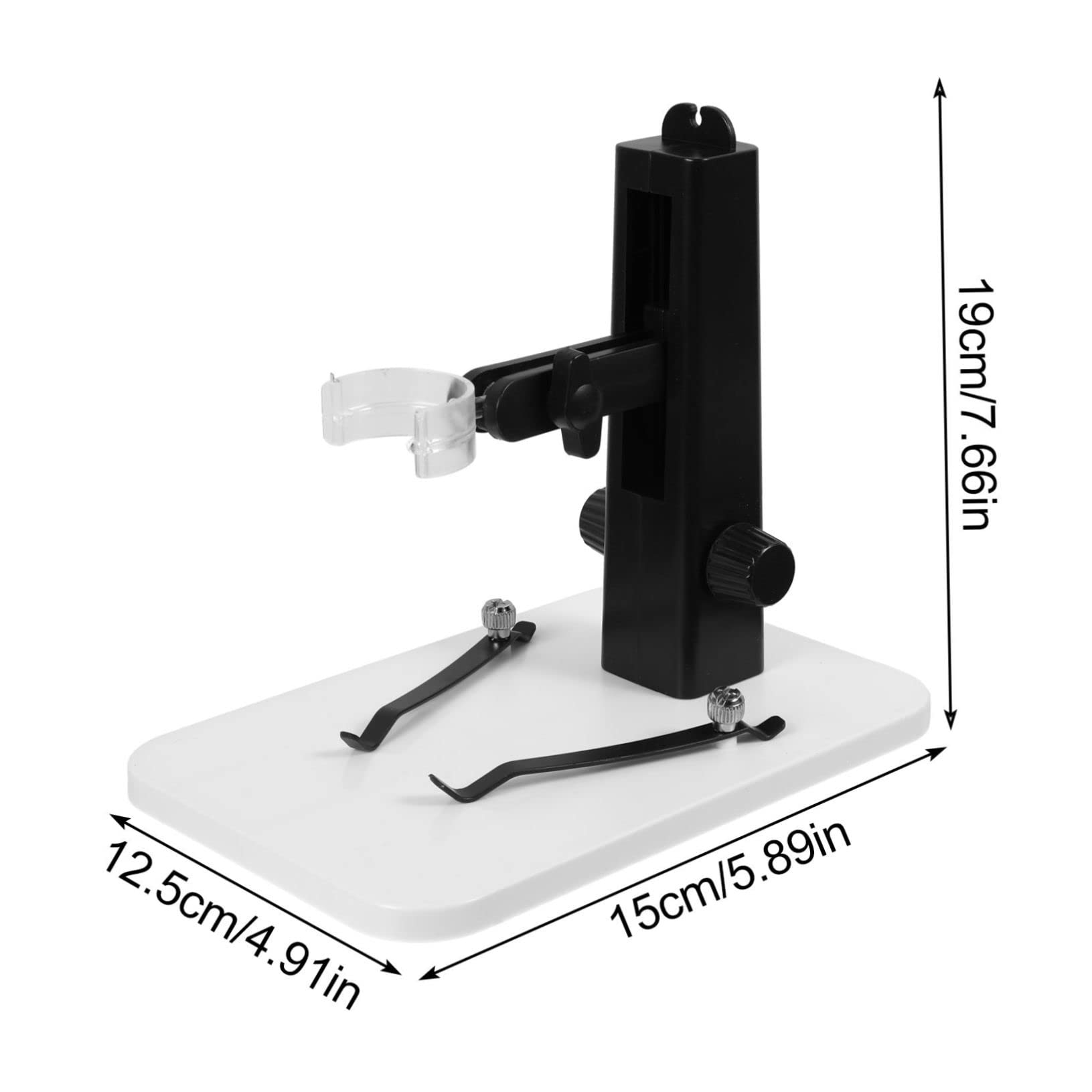 ARTIBETTER Digital Microscope Bracket Digital Microscope Support 360° Rotation and