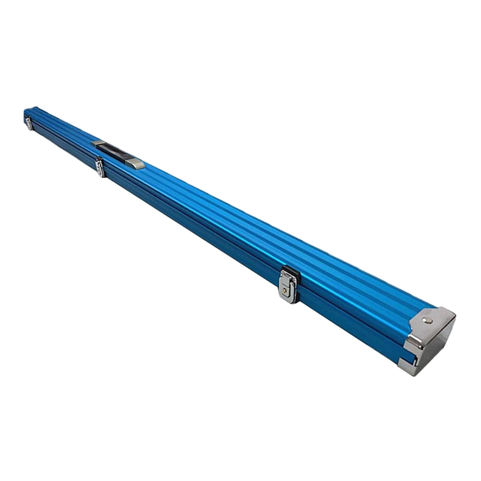 Perfeclan Étui Rigide pour Queue de Billard Portable, étui de Transport pour Queue de Billard, Rangement pour Queue de Billard en Aluminium, Accessoires de