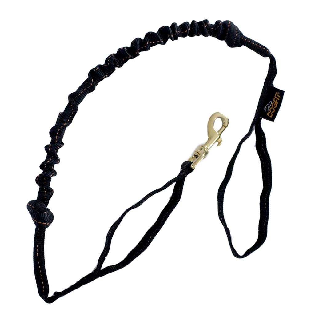 DogFit Canicross Bungee Line (1.2m Park Run) Supplied with clips both ends