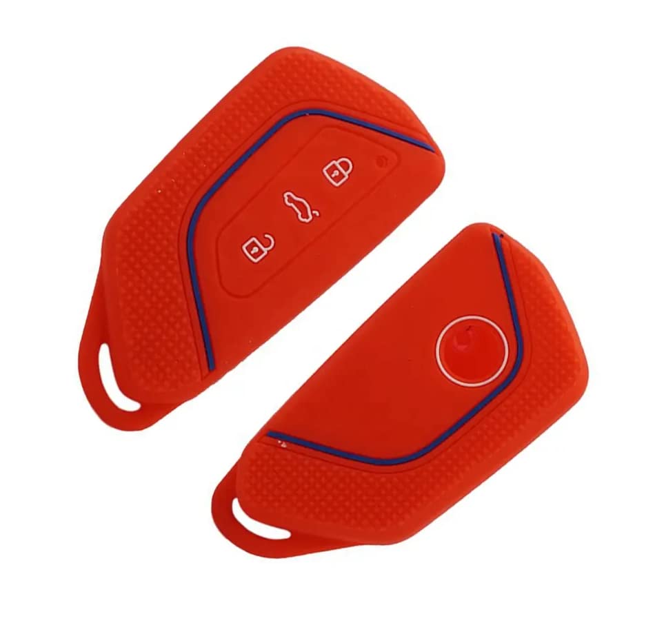 Cover Silicone Per Chiave Auto Volkswagen - Compatibile Con Golf 8, Cupra, Skoda Octavia, Nero - Foto 7