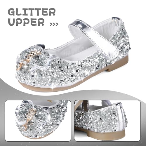 Zapatos de princesa para niñas cómodos perfectos para disfraces de ballet 3