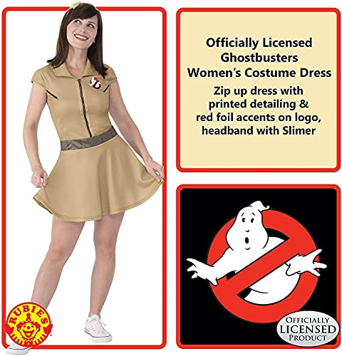 Rubies Official Ghostbuster Ladies Costume Dress, Adult Halloween Fancy  Dress - BigaMart