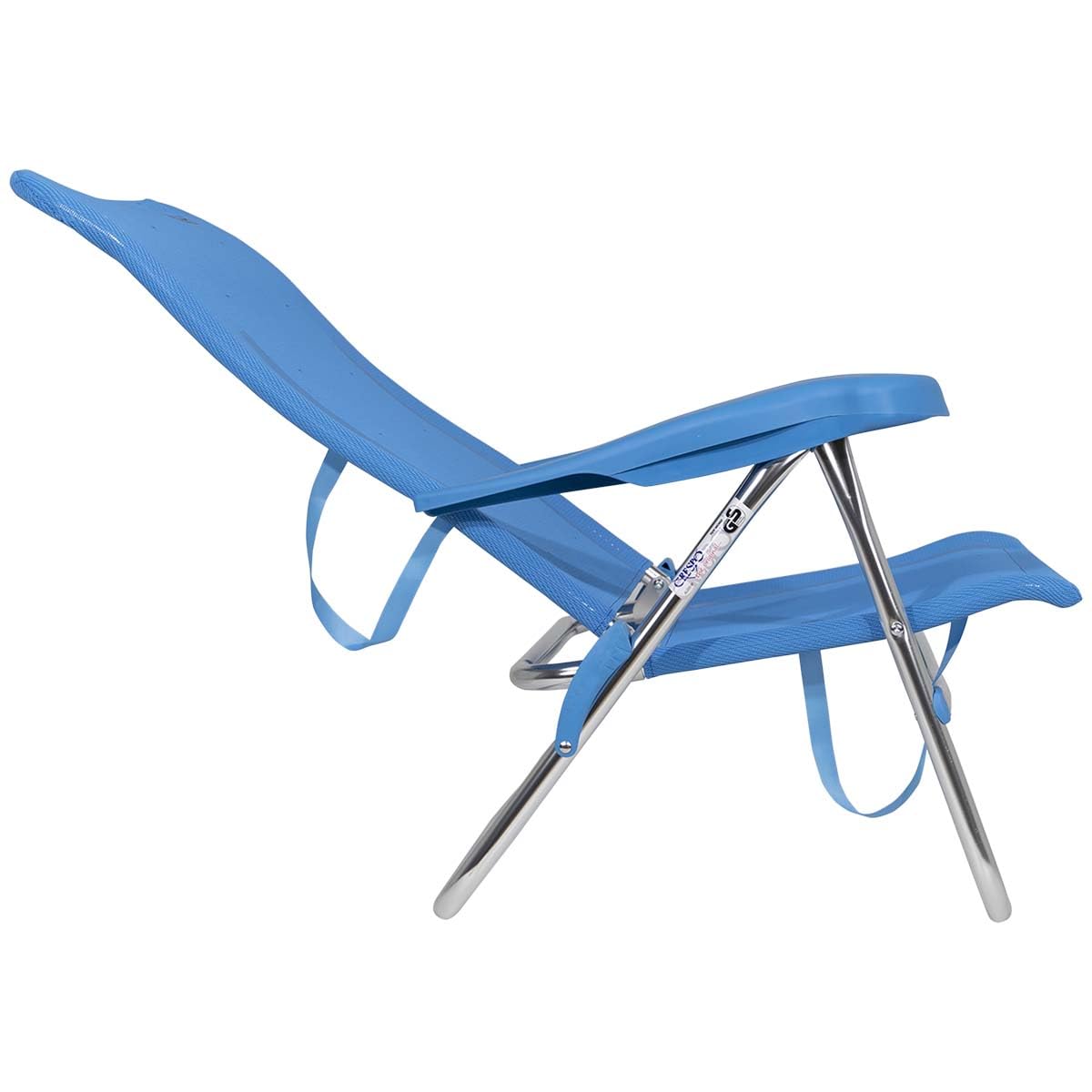 Crespo Aluminiowe krzesło plażowe, wyjmowane (multifibra)