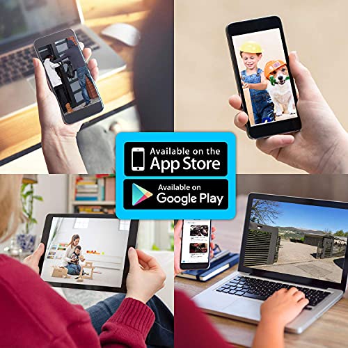 Jidetech 5Mp Poe Outdoor Ip Security Camera, 65Ft Ir Night Vision Motion Detection Ip66 Waterproof #TOP3