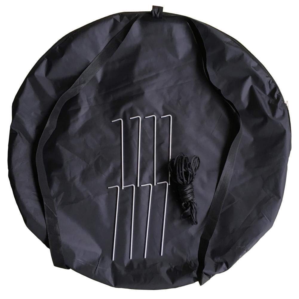 Toilettenzelt Pop Up Zelt for Campingzelt Dusche Sichtschutzzelt for Umkleiden Umkleidekabine Strand Angeln Wandern Tragbar Outdoor Toilettenzelt (120x120x190cm)