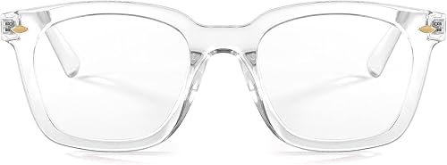 Miniatura 2 de FEISEDY Gafas de lectura, bloqueo de luz azul, anteojos cuadrados de gran tamaño para mujeres y hombres, B4096