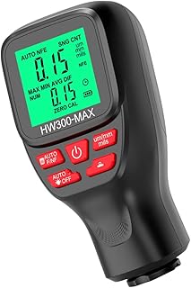 ULTECHNOVO Baterias De Pintura De Carro Bateria De Carro Medidor De Espessura De Revestimento De Carro Medidor De Espessura De Revestimento Para Carro Medidor De Espessura De Pintura Digital