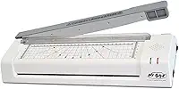 Plastificadora e Guilhotina 3 em 1 A3 127V OFF-LG03 – Laminação Quente e Fria, Cortador, Redondo e Reto – Ideal para Escritório, Escolar e Documentos – 10575