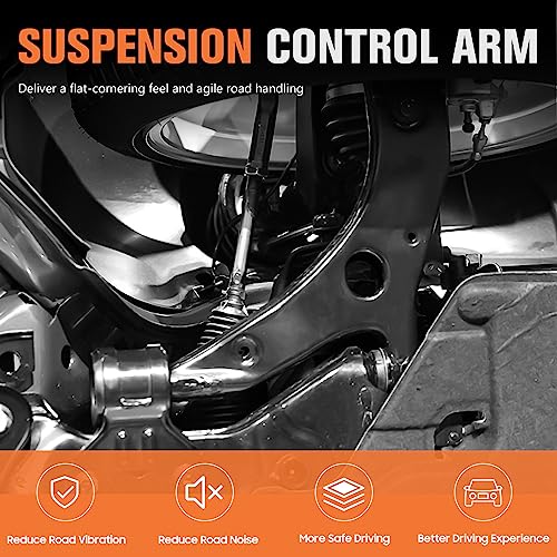 Image of Rear Suspension Kits Upper Lateral Arm +Lower Rearward Lateral Toe Arm Fit for Chevrolet Traverse 2009-2017, Fit for GMC Acadia 2009-2017, Fit for Buick Enclave 2008-2017
