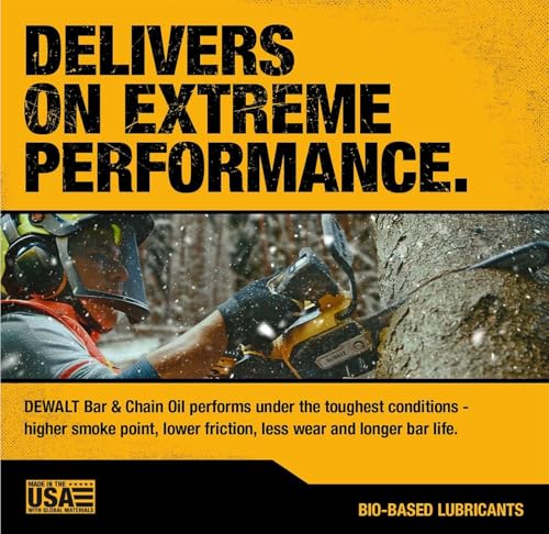 DEWALT Biodegradable Bar & Chain Oil
