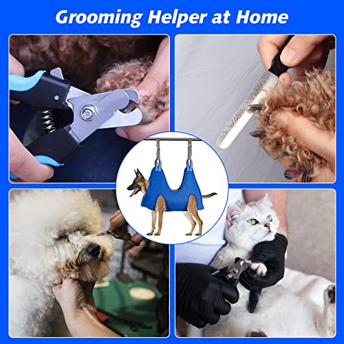 Ateson Pet Grooming Hammock For Xl Large Dogs With Nail Clippers/Nail Trimmers/Grooming Scissors, Dog Grooming Harness For Nail Trimming, Pet Grooming Sling Helper, Xl For X-Large Dogs #TOP6