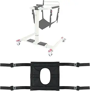 2-Buckle Toilet seat Accessories for Electric Patient Lift Transfer Chair*1