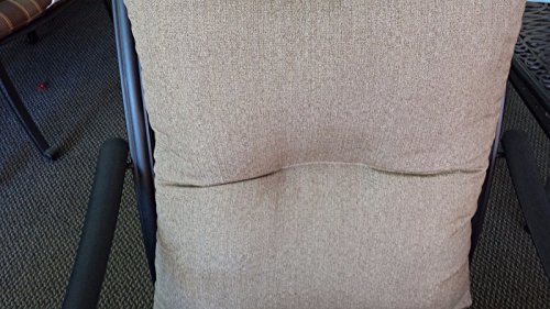 Santa Anita Outdoor Patio Set Of 4 Swivel Rocker Club Chairs Dark Bronze Cast Aluminum Sunbrella Cushions #TOP5