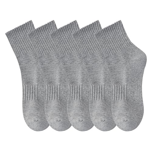 Image of MAGIARTE Womens Mini Crew Ankle Socks Athletic Casual Cotton Socks for Women