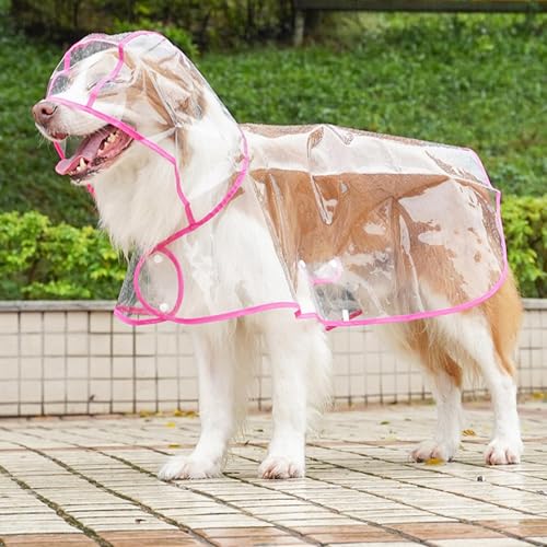 Impermeable para perros Ioensy ropa impermeable para mascotas XL 7