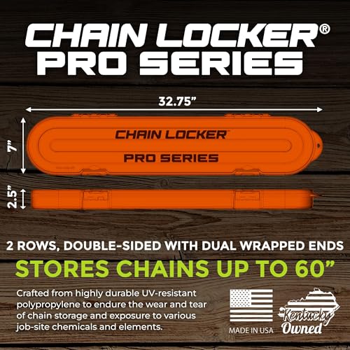 Chain Locker Serie Pro Naranja para optimizar tu espacio de carga 5