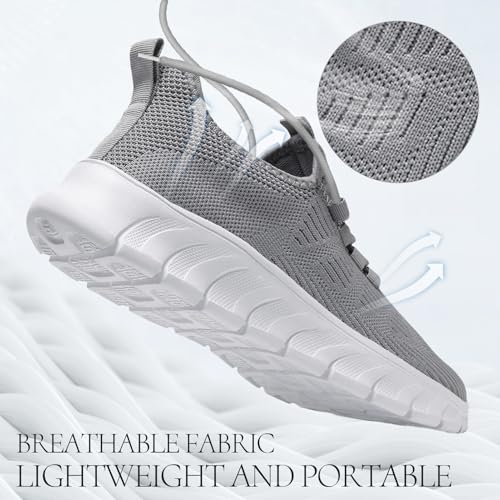 Women Shoes Running Walking Tennis Lightweight Slip on Sneakers Ladies Comfortable Non Slip Workout Shoe4