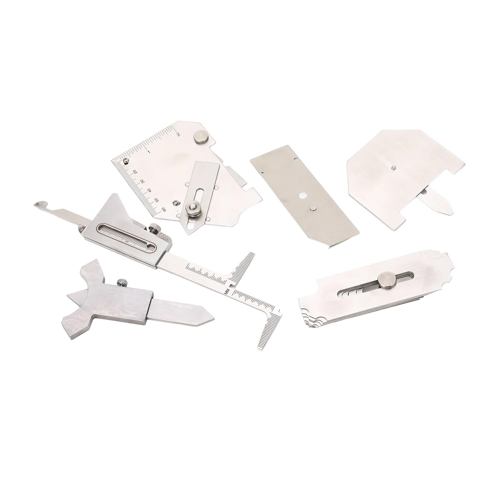 Micrometro Digitale, Calibro for saldatura d'angolo Set calibro for Il raccordo include i sottosquadri della porosità del Hi Lo Controllo dello strumento di misurazione dell'angolo