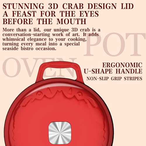 Enameled Cast Iron Dutch Oven - Additional View