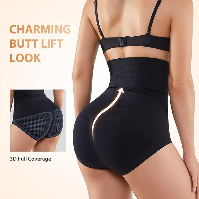 Image of ALYNE Women Waist Shapewear with Anti Rolling Strip Tummy Control Tucker Waist Slimming Panties Shapewear Underwear Seamless High Waist Body Shaper Core