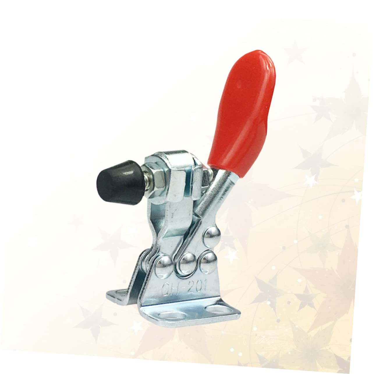 Housoutil Quick-release Toggle Clamp for Woodworking Horizontal Toggle Clamps Plastic Cover Side Mount Hold-down